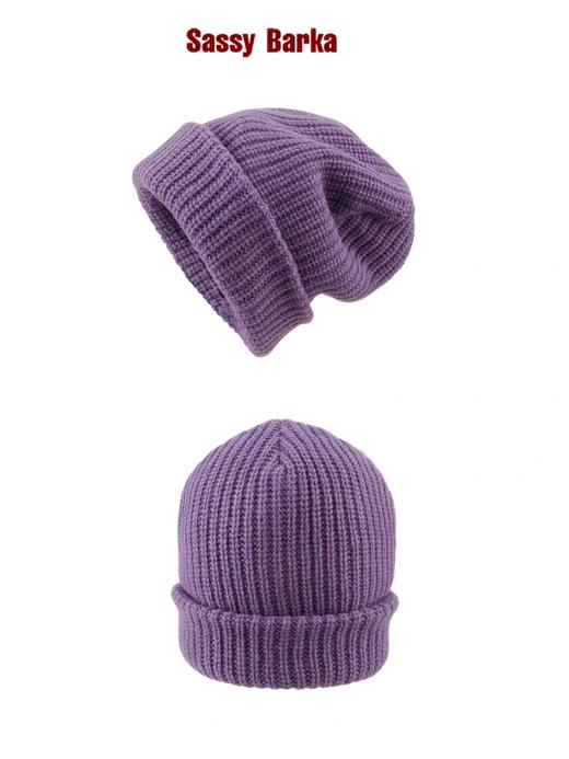 高颅顶冷帽-紫 商品图0