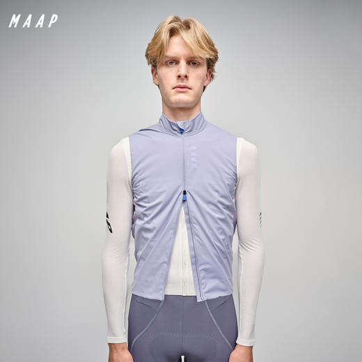 MAAP 男士 Flow Insulated Vest 保暖骑行马甲 北极蓝 商品图0