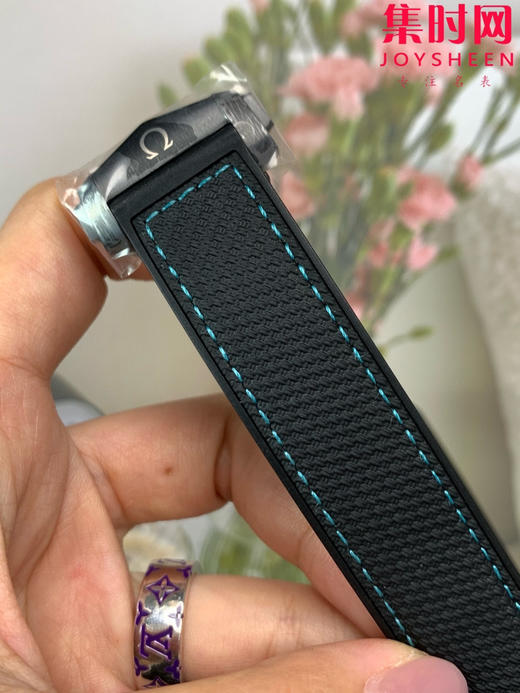 欧米茄 VS海马600米系列 海洋宇宙 海马世界时陶瓷壳 蒂芙尼蓝 男士腕表 表径45.5mm 8938一体机 快跳日历 双色夜光 商品图7