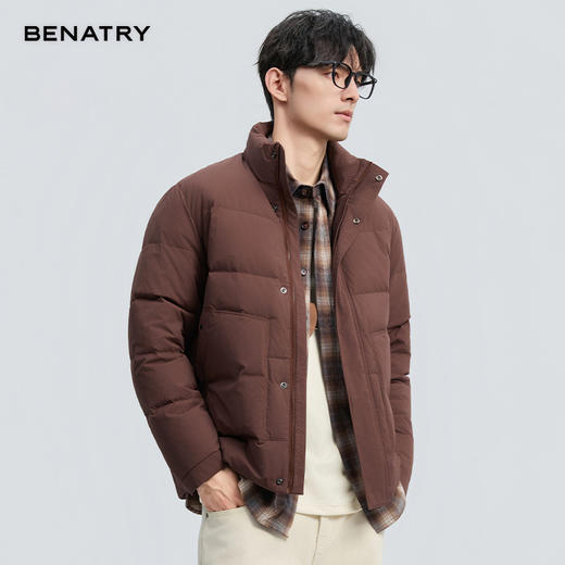 贝纳川冬季新品多色基础立领面包服ECF405239 商品图5