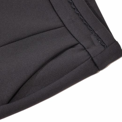 半身缘女裤 秋季腰头拼接针织简约小直筒休闲裤253102E10320027 商品图2