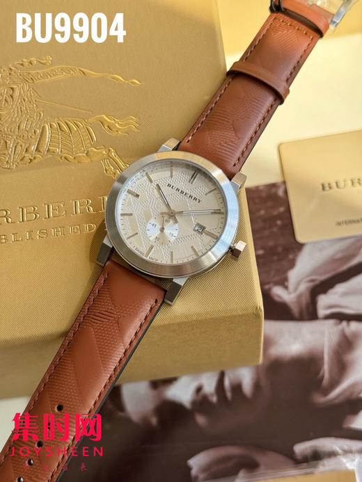 原单巴宝莉BU9904 男士腕表
机芯：原装进口石英机芯 商品图1