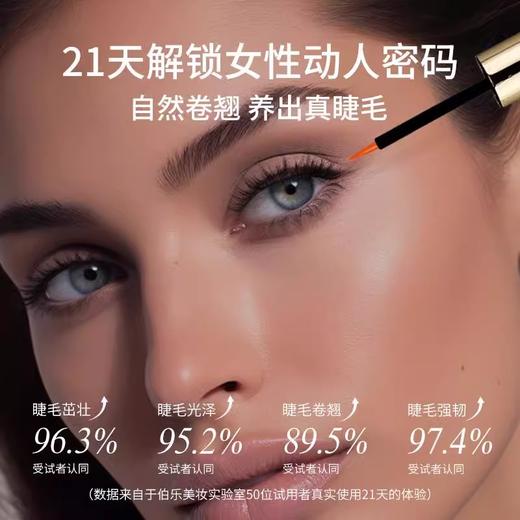 【德系黑科技】MASISHA睫毛精华液 德国进口  早晚一抹，唤醒沉睡毛囊 自然美睫轻松拥有21天解锁女性动人密码 3.5ml一支 商品图2