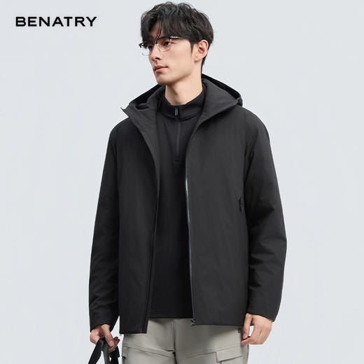 贝纳川冬季新品连帽冲锋衣羽绒服ECF405251 商品图5