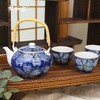 有谷窑宜得利家居 日本制复古泡茶陶瓷茶具套装精美送礼带礼盒1壶4杯 商品缩略图2