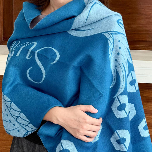 【乌镇官方】2025年戏剧节扶摇主题围巾文创纪念伴手礼秋冬披肩 商品图4