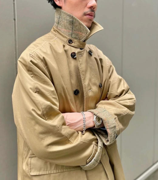 1015-2  亲戚工厂  男女同款 45R双面大衣 商品图8