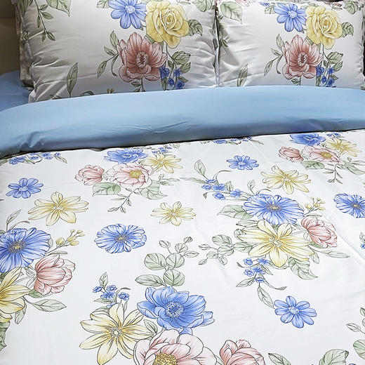 【春上新】10楼 安睡宝 甄好棉印花四件套-菲莉 吊牌价1599-1799元 活动价279-299元 商品图2