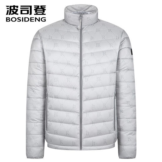 波司登2025新款秋季短款立领轻薄款排骨羽绒服男士外套B250131005 商品图3