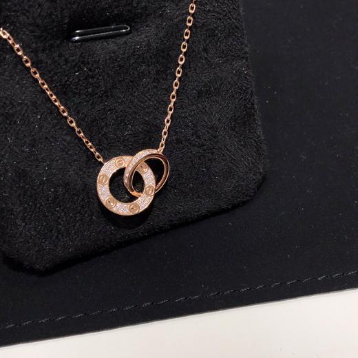 TB128-卡地亚 Love项链系列新颖优雅18k玫瑰金项链女款（XK）-10.14直播款 商品图0