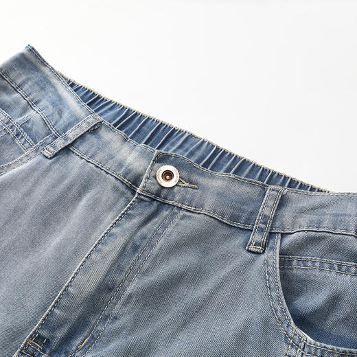 【莱赛尔】25秋款男士牛仔裤舒爽透气垂顺挺括直筒裤青少年长裤K&C 商品图2