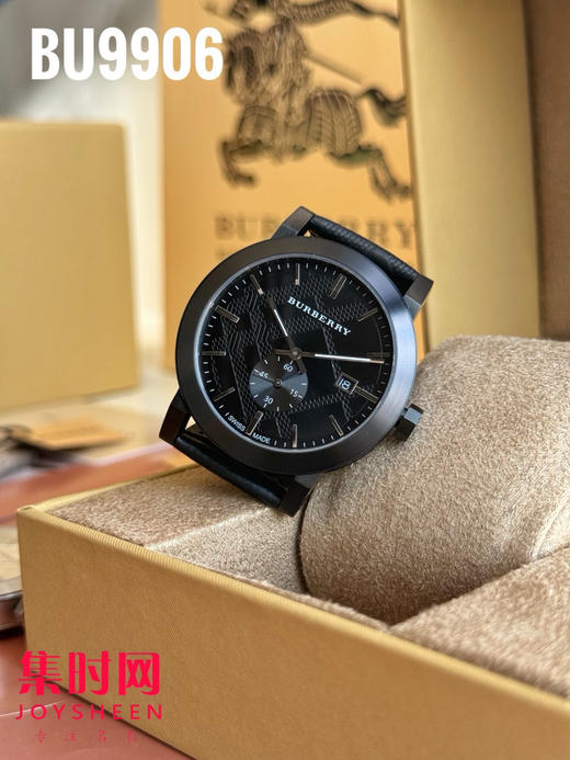 原单巴宝莉BU9906 黑武士 男士腕表
机芯：原装进口石英机芯 商品图4