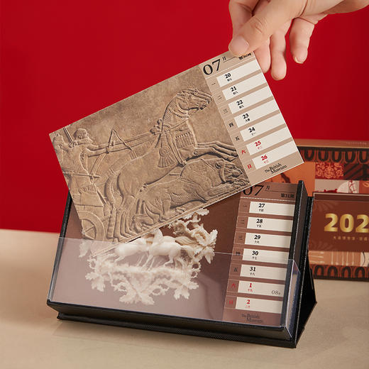 大英博物馆 2026年 文明印骥 馆藏周历 商品图3