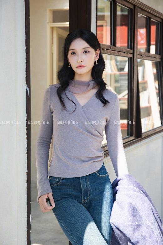 【门店同款】ENJOY冬季“暖冬软糖”精致氛围温柔小衫 166993233 商品图8