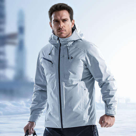 【龙牙上新】二代龙牙隐之飞鲨羽绒三合一冲锋衣 商品图3