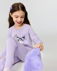 【春上新】8楼爱慕儿童Aimer Kids女孩25AW暖阳酷洛米花语单层圆领长袖AK172J821，吊牌价399元 商品缩略图4
