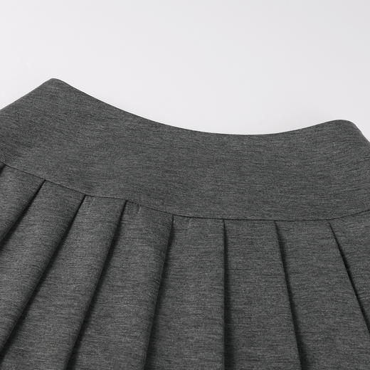 奢姿大码女装2025秋季胖妹妹时尚海军领卫衣气质百褶裙两件套装9953994333AB 商品图4