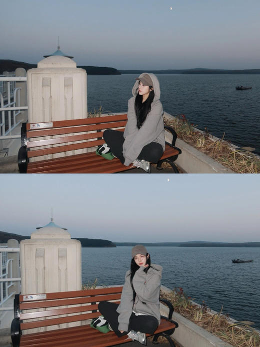 【开放日忙 秒杀价已调 直接拍】返场 AMI 红色爱心 刺绣棉质 拉链连帽卫衣外套 商品图6