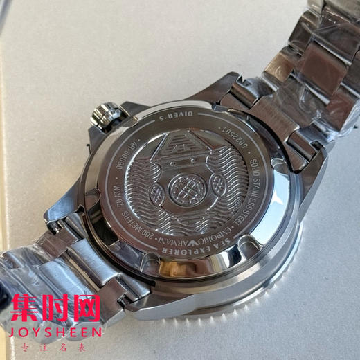 原单阿玛尼AR60090 钢带男士机械腕表 商品图5