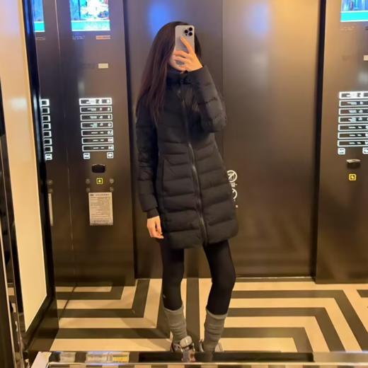 ROMI STUDIO“轻盈锁温”90白鹅绒高克重连帽羽绒外套 RWCAWT5305 商品图0