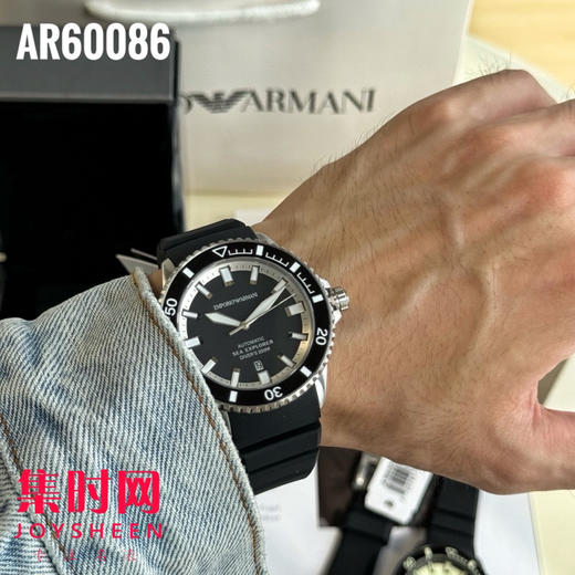 原单阿玛尼AR60086 男士机械腕表 商品图5