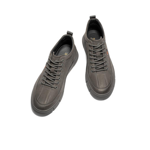 【云粉节】BF楼森达休闲皮鞋2025冬季新款休闲运动厚底增高鞋K6A40吊牌价1159活动价599 商品图1