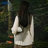 NUTS春秋季新款设计感小众收腰显瘦针织拼接衬衫女411011079 商品缩略图4