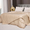 多喜爱 金羽朵95进口白鹅绒桑蚕丝子母被 栖金枕月【鹅绒母被+蚕丝子被】【95%绒子含量】【100%双宫茧桑蚕丝】【1000+清洁度】【波兰进口】3D航空舱  20CM开口 商品缩略图4