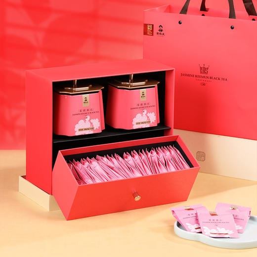 谢裕大 祁门红茶 茉莉红毛峰礼盒240g 安徽红茶 送礼推荐 商品图1