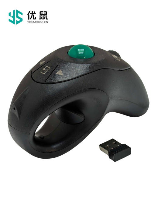 优鼠预防腱鞘炎人体工学轨迹球空中无线鼠标Y-23W 商品图5