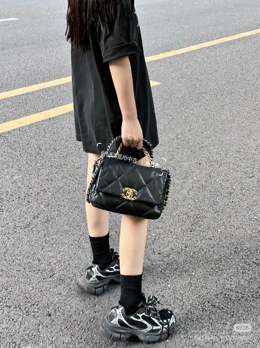 Chane* 19bag 黑金手袋 商品图10