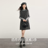 【10/15新品】熙世界格雷穿搭毛呢背心连衣裙女2025年秋冬新款直筒无袖马甲裙子 商品缩略图4