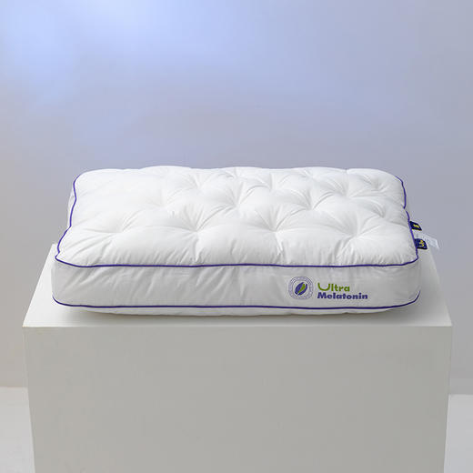 【商超爆款】丝享褪黑素助眠枕（大白）放松脊椎  贴合颈椎正常曲度 商品图1