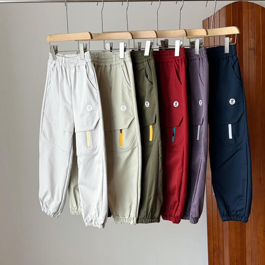 亲子款儿童多色工装裤 商品图1