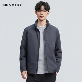 贝纳川冬季新品立领轻薄羽绒服ECF405230