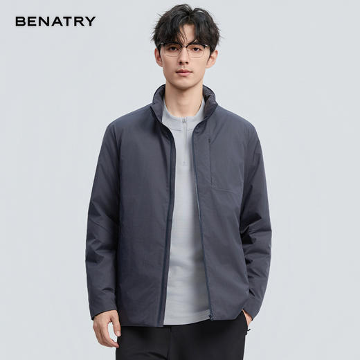 贝纳川冬季新品立领轻薄羽绒服ECF405230 商品图0