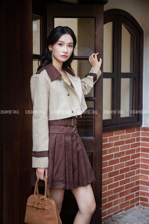 【门店同款】ENJOY冬季“暖冬知性”复古小香风套装裙 167143927 商品图2