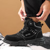 新款秋冬高帮劳保鞋四季款防静电实心底耐磨无包头中底工装系列 商品缩略图8