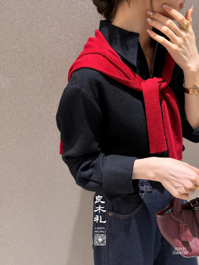 良木礼——羊毛拉链衬衫