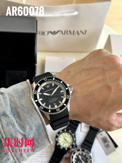 原单阿玛尼AR60078 男士机械腕表 商品图6