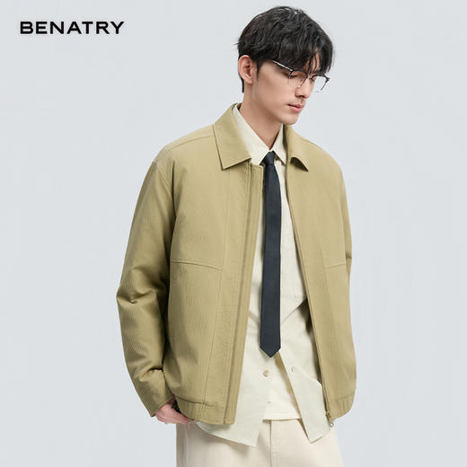 贝纳川冬季新品翻领收摆轻薄羽绒ECF405232 商品图4