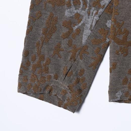 T4881SDSA男士秋冬新款痞帅男装撞色暗纹提花半高领长袖T恤百搭设计师 商品图4