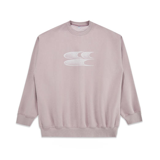 CryingCenter 三色圆领加绒渐变喷绘logo卫衣  哭喊中心 商品图1