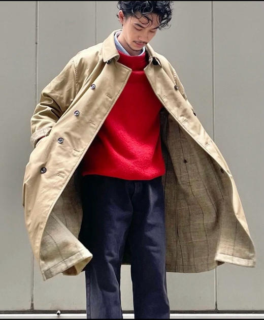 1015-2  亲戚工厂  男女同款 45R双面大衣 商品图7