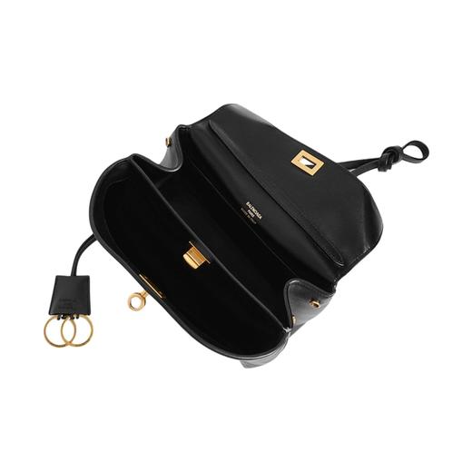 GZ255-巴黎世家迷你RODEO古银五金配件光滑小牛皮单肩手提包(DG*MM)-10.14直播款 商品图3