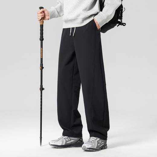 gxg.jeans男装男士休闲长裤2025秋款纯色系带百搭户外运动校园通勤直筒裤男K&C 商品图5