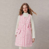 笛莎Deesha 童装女童连衣裙2025冬新款小香风珍珠纽扣精致优雅背心连衣裙 商品缩略图1