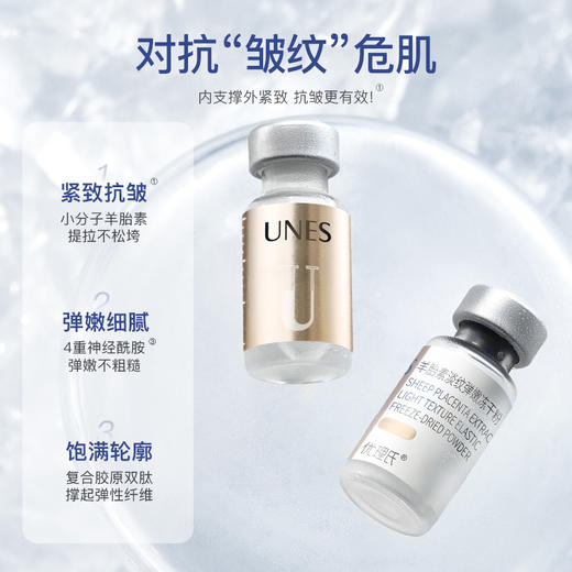 【紧致淡纹】优理氏羊胎素淡纹弹嫩冻干粉套组1.0 紧致淡纹抗皱抗衰老精华 商品图2