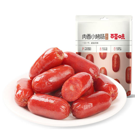 百草味 肉香小烤肠烟熏/奥尔良风味60g 商品图4