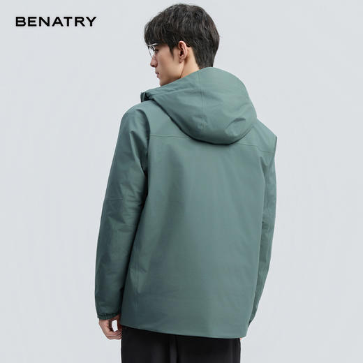 贝纳川冬季新品连帽冲锋衣羽绒服ECF405251 商品图14